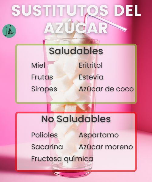 sustitutos saludables azucar