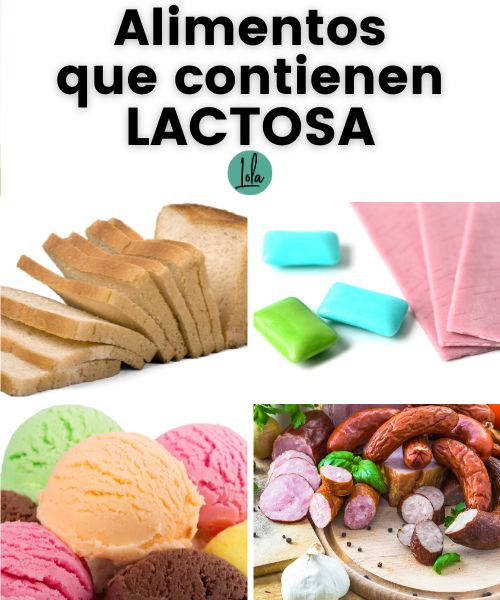 lactosa oculta alimentos