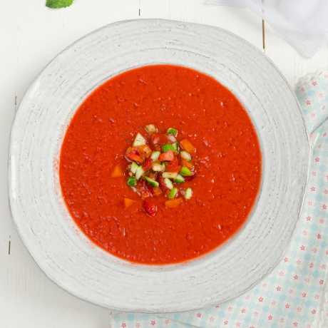 Gazpacho con fresas