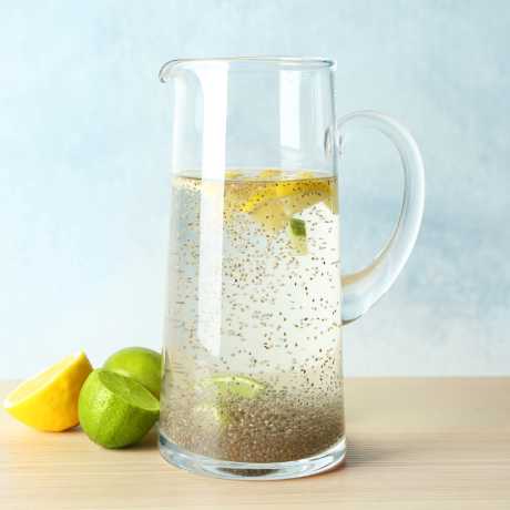 como preparar agua de chia