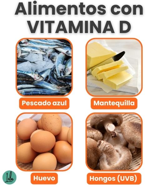 Alimentos con vitamina D