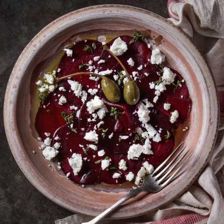 receta Carpaccio de remolacha