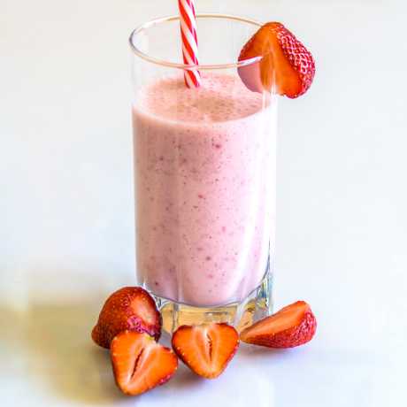 smoothie fresas coco