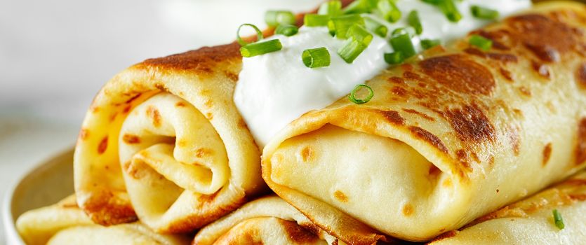 Crepes keto de pollo 1