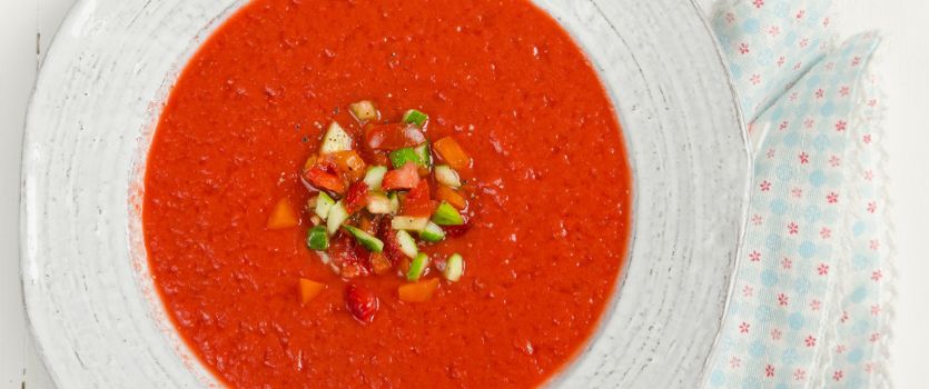 Gazpacho de fresas 1