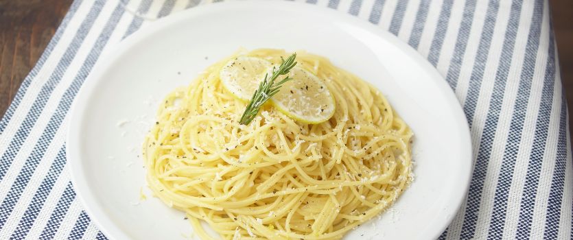 Pasta al limón 1