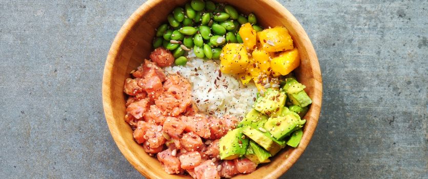 Poke bowl de salmón 1