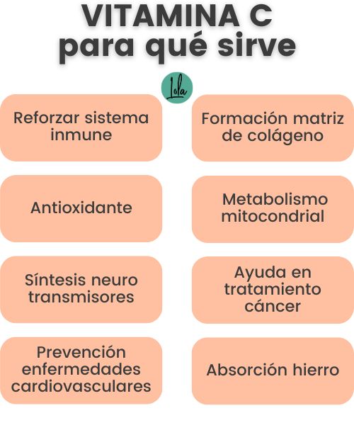 vitamina c para que sirve