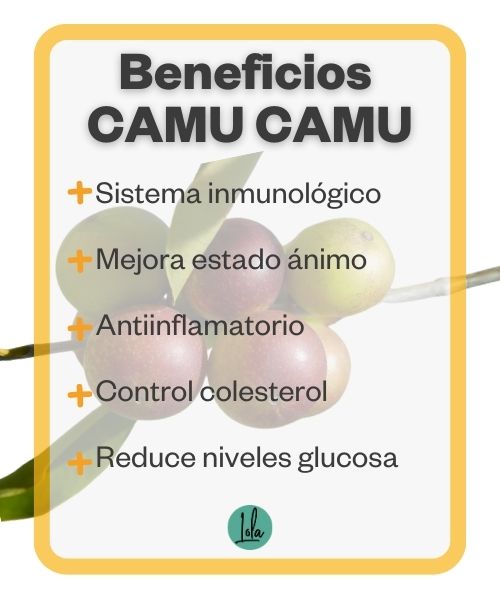 Beneficios camu camu